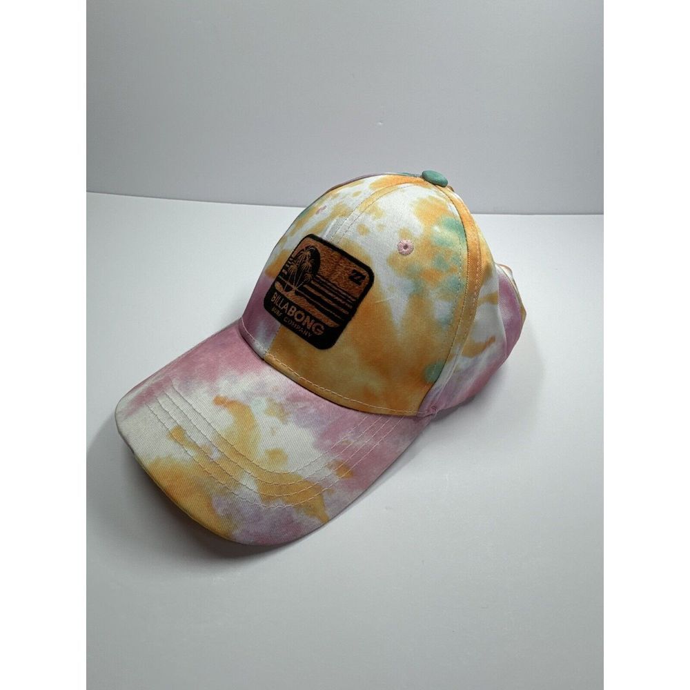 Billabong Hat Cap Tie Dye Patch One Size Adjustable Strap